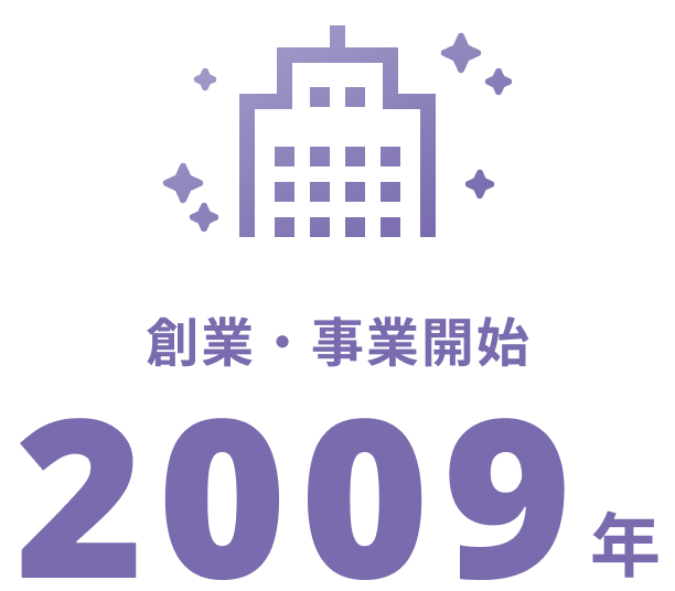 創業・事業開始2009年